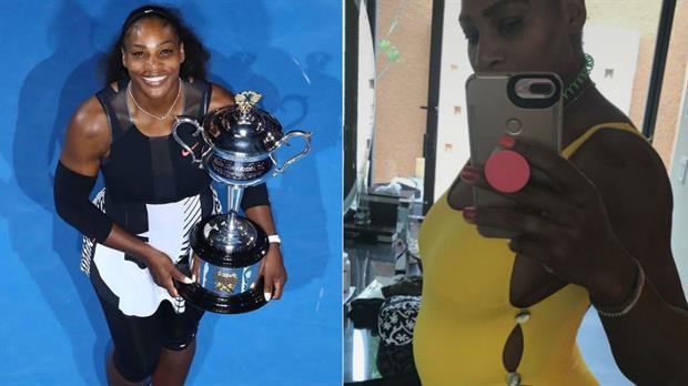 SERENA WILLIAMS: ¿GANÓ EL ABIERTO DE  AUSTRALIA EMBARAZADA?