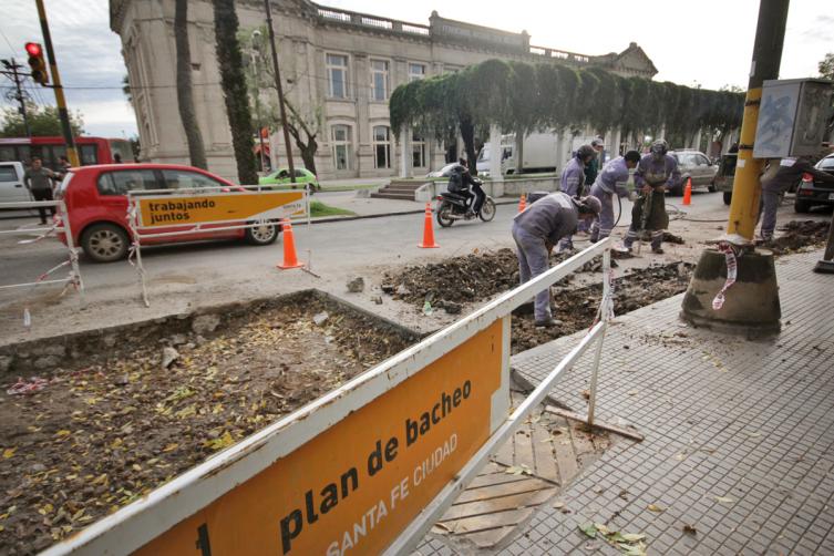 Plan de bacheo: trabajos previstos para este lunes