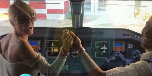VICKY XIPOLITAKIS EN COMODORO Py POR EL VUELO DEL ESCÁNDALO 