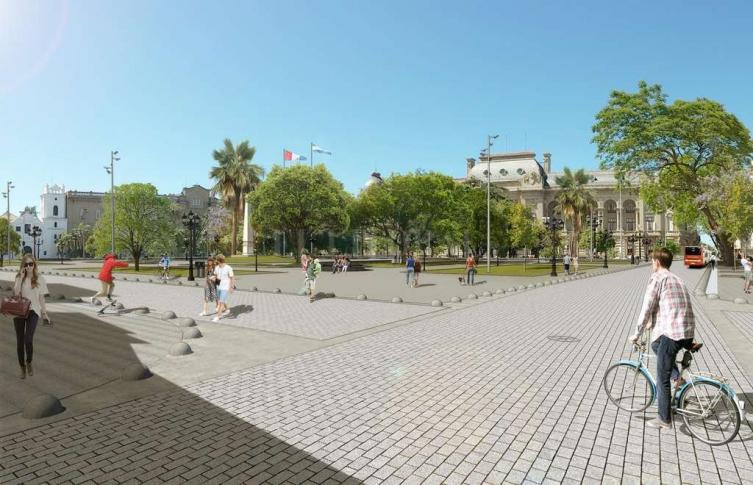 El jueves licitan la remodelación de Plaza 25 de Mayo