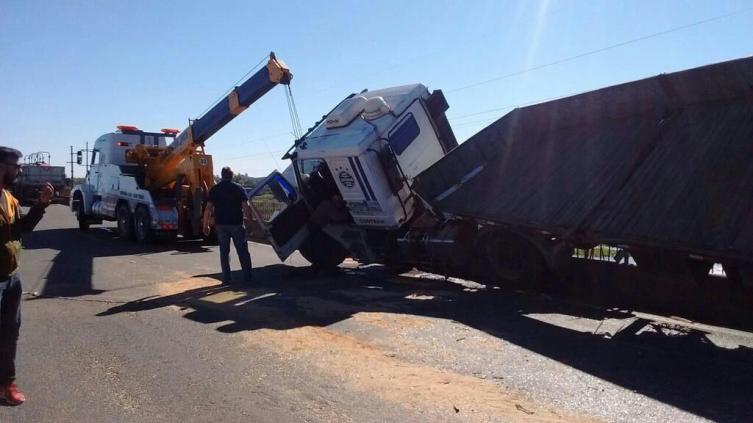 El tránsito es normal en la ruta 168