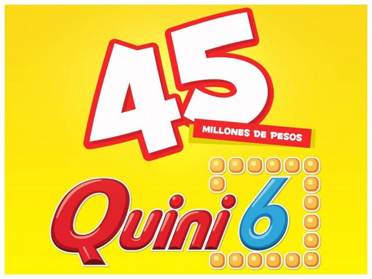 Esta noche el Quini 6 se viene con $45 millones