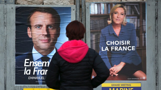 Macron y Le Pen cierran sus campañas y defienden sus programas