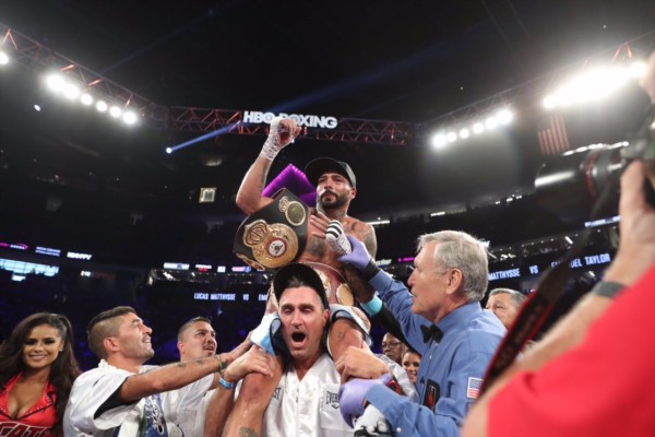 ¡VOLVIÓ LUCAS MATHYSSE! POR KO EN EL 5TO ROUND LE GANO AL ESTADOUNIDENSE TAYLOR