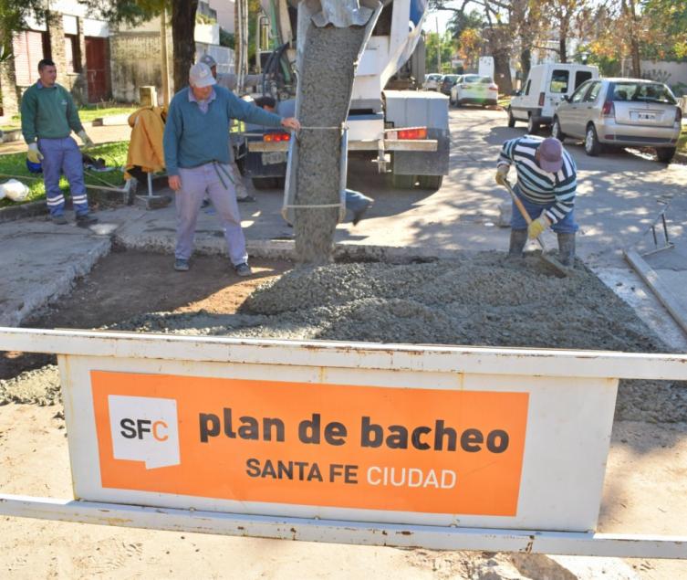 Plan de bacheo: trabajos previstos para el miércoles