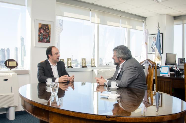 El Intendente se reunió con el titular del Enacom