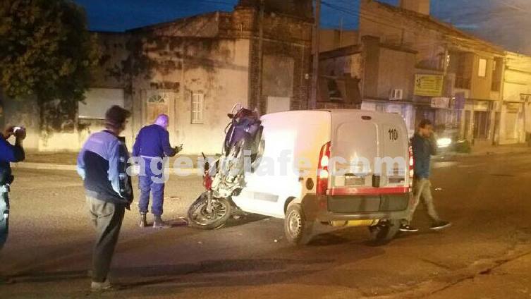 Accidente en Salvador del Carril y Necohea