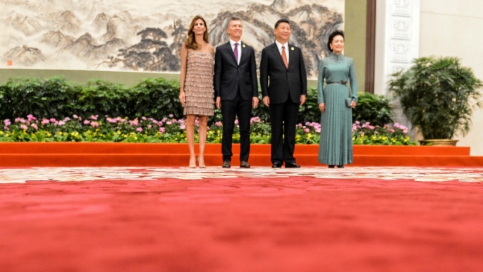 Macri tuvo su primer contacto con su par Xi Jinping en Beijing