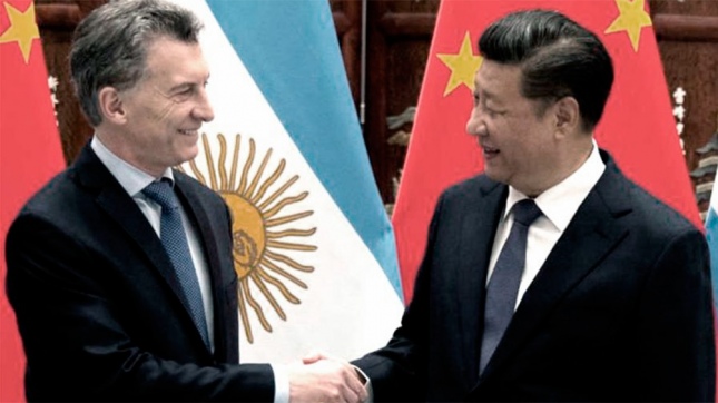 Macri firma acuerdos con su par chino por U$S15 mil millones