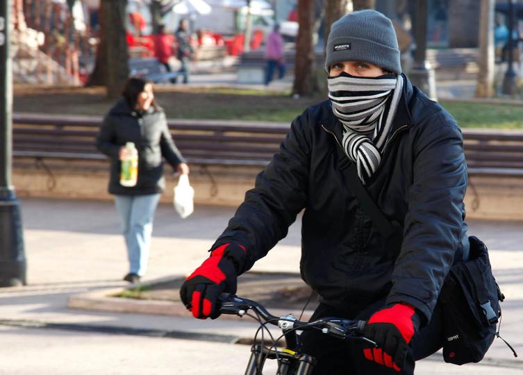 Frío para este sábado en la ciudad