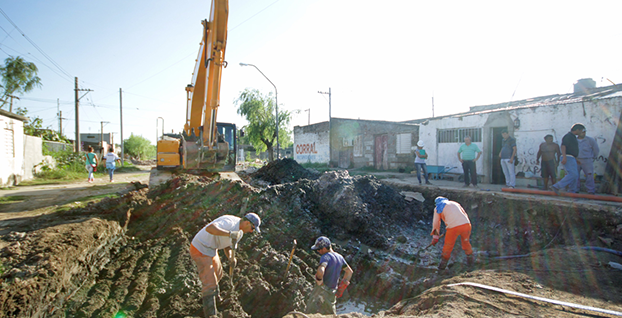 Comienza la construcción de la conexión vial entre Chalet y Centenario