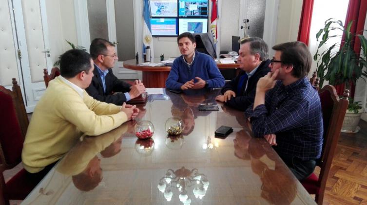 Michlig y Martino se reunieron con Pullaro
