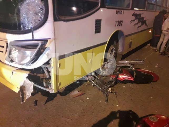 Choque fatal en el barrio Brigadier López