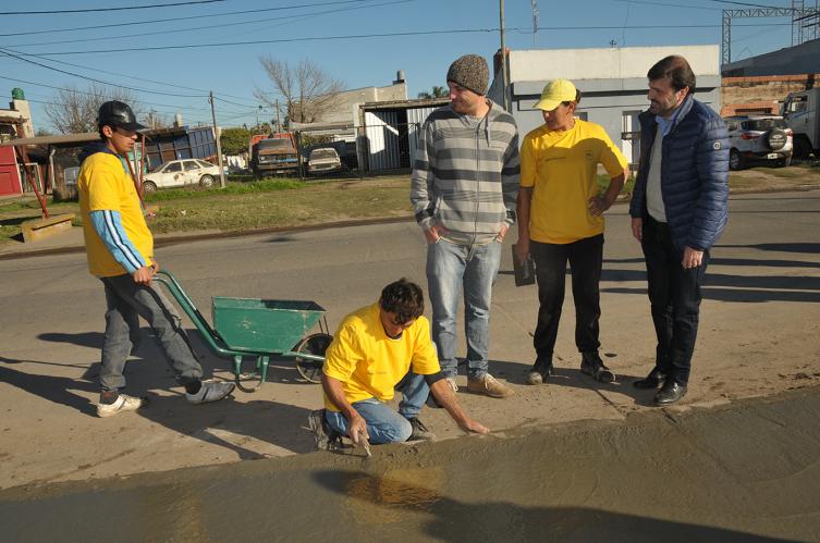 En marcha la tercera etapa de la puesta en valor de Avenida Peñaloza
