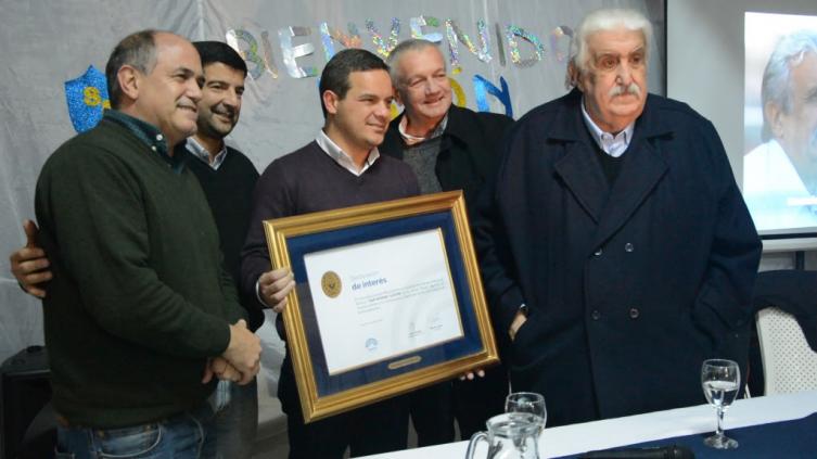 Reconocieron al Patón Oscar Aguirre