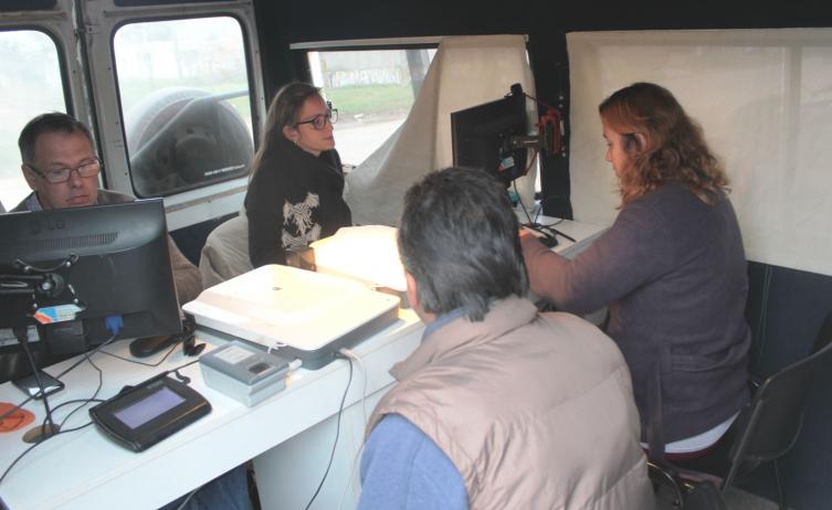 Se realizó un nuevo operativo de documentación en Santo Tomé
