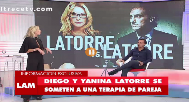 DIEGO LE PREGUNTÓ EN VIVO A YANINA SI LE FUE INFIEL: “¿VOS ME CAGASTE?” (video)