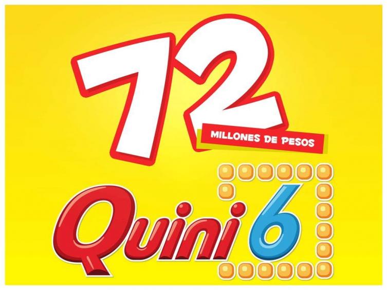 Esta noche el Quini 6 sorteará $72 millones