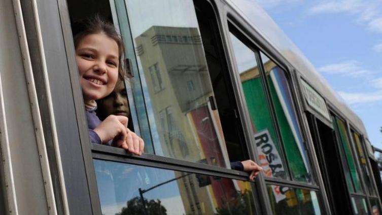  Los menores de 12 años viajarán de forma gratuita en colectivos