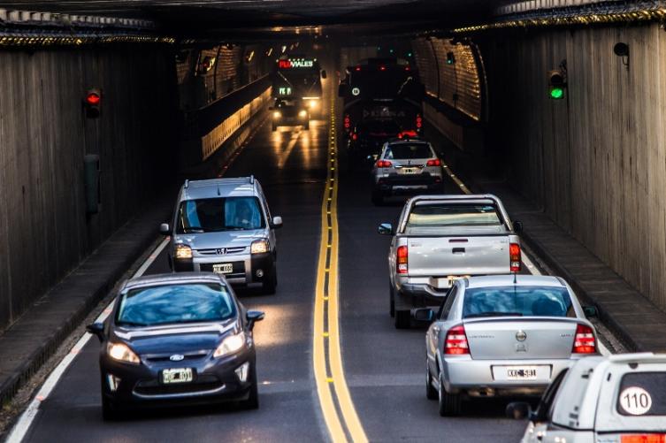 Más de 16 mil vehículos cruzaron el túnel subfluvial
