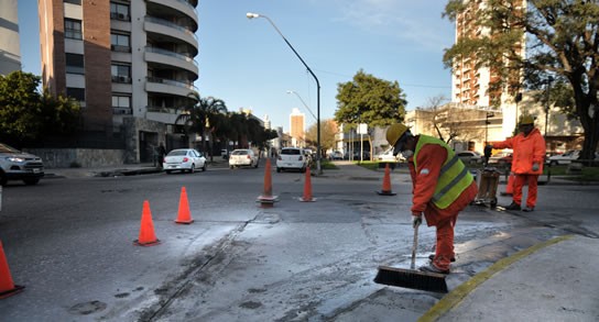 Plan de bacheo: trabajos previsto para el jueves