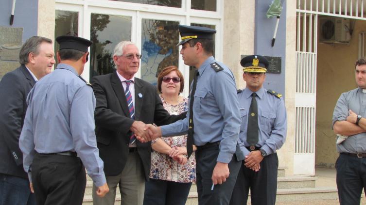Entrega de móviles policiales a distintas localidades