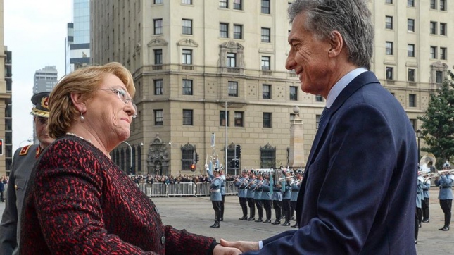 Macri valoró las posibilidades de una mayor integración energética entre Argentina y Chile
