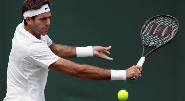 DEL POTRO LE GANÓ A KOKKINAKIS EN SU DEBUT EN WIMBLEDON