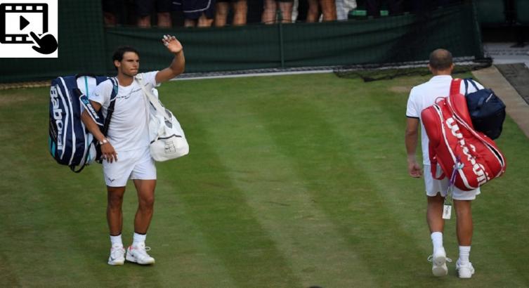 NADAL CAYÓ EN UN PARTIDO TITÁNICO: 15-13 EN EL QUINTO (video)