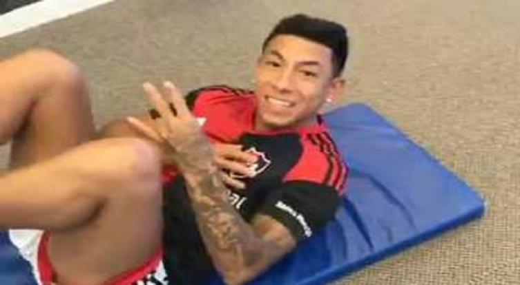 VIDEO: LEPROSO Y ACTIVO, ASÍ SE ENTRENA BRIAN SARMIENTO