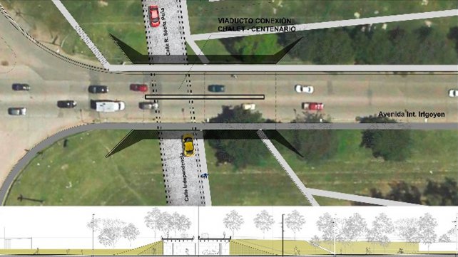 Recorrerán las obras de la conexión vial entre Chalet y Centenario