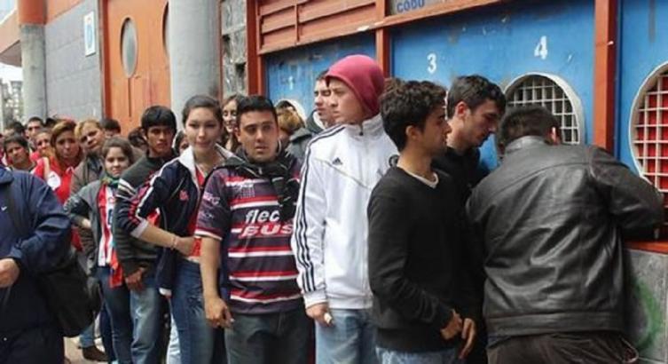 LA VENTA DE ENTRADAS PARA UNIÓN Y HURACÁN DE VILLA OCAMPO