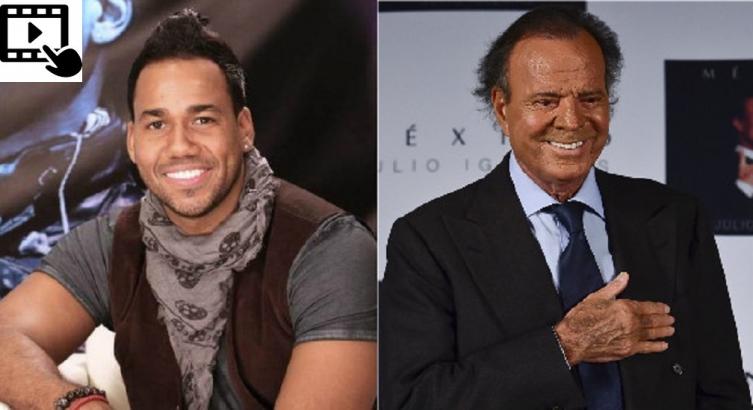 ROMEO SANTOS Y JULIO IGLESIAS LE CANTAN AL PENE