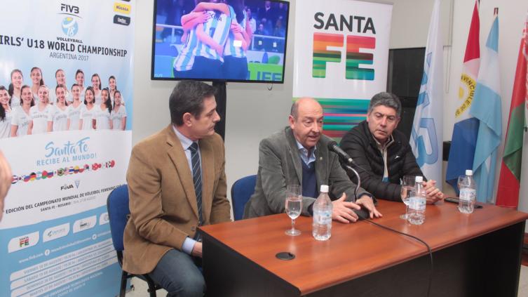 La provincia presentó el XV Mundial de voley