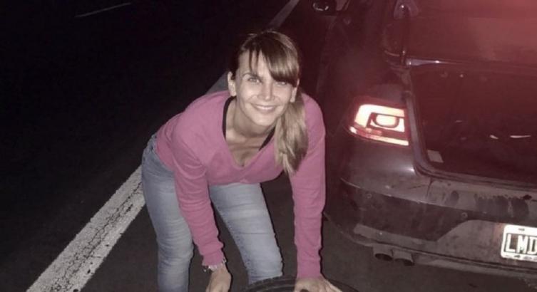 AMALIA GRANATA SE ACCIDENTÓ EN SANTA FE