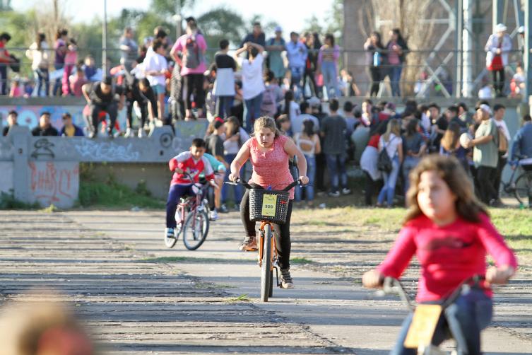 Celebración a pleno sol en el Parque Federal