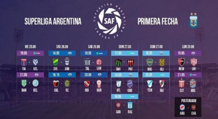 LA AFA CONFIRMÓ LOS ARBITRAJES PARA LA PRIMERA FECHA DE LA SUPERLIGA