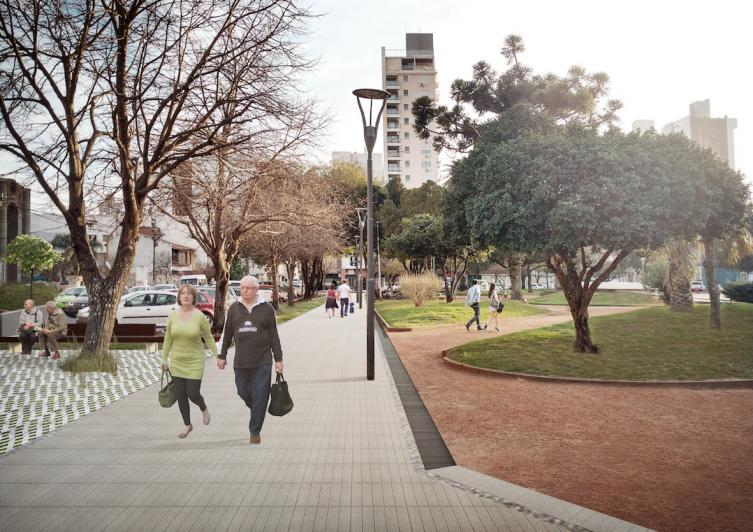 Proyecto para la puesta en valor de Plaza San Martín