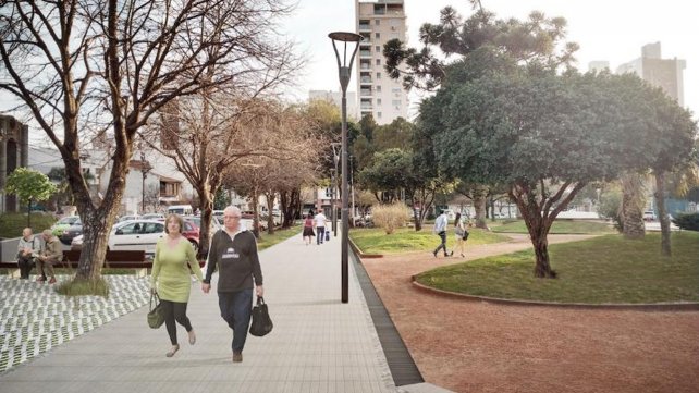 Proyecto para la puesta en valor de Plaza San Martín