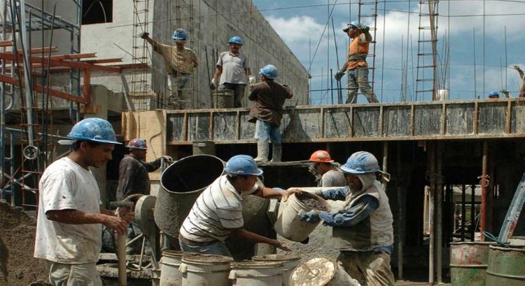 La construcción lidera el crecimiento del empleo registrado 