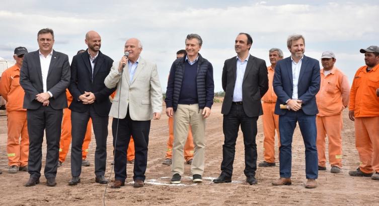 Lifschitz recorrió las obras de la Ruta Nacional N° 34 en Rafaela