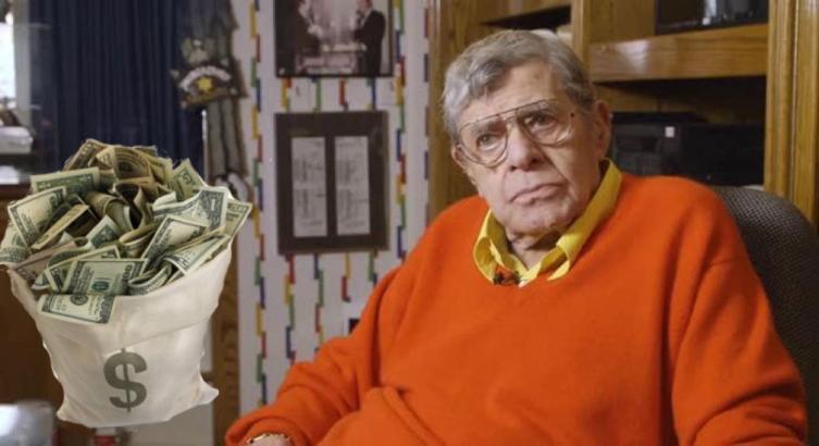 JERRY LEWIS EXCLUYÓ A SUS SEIS HIJOS DEL TESTAMENTO