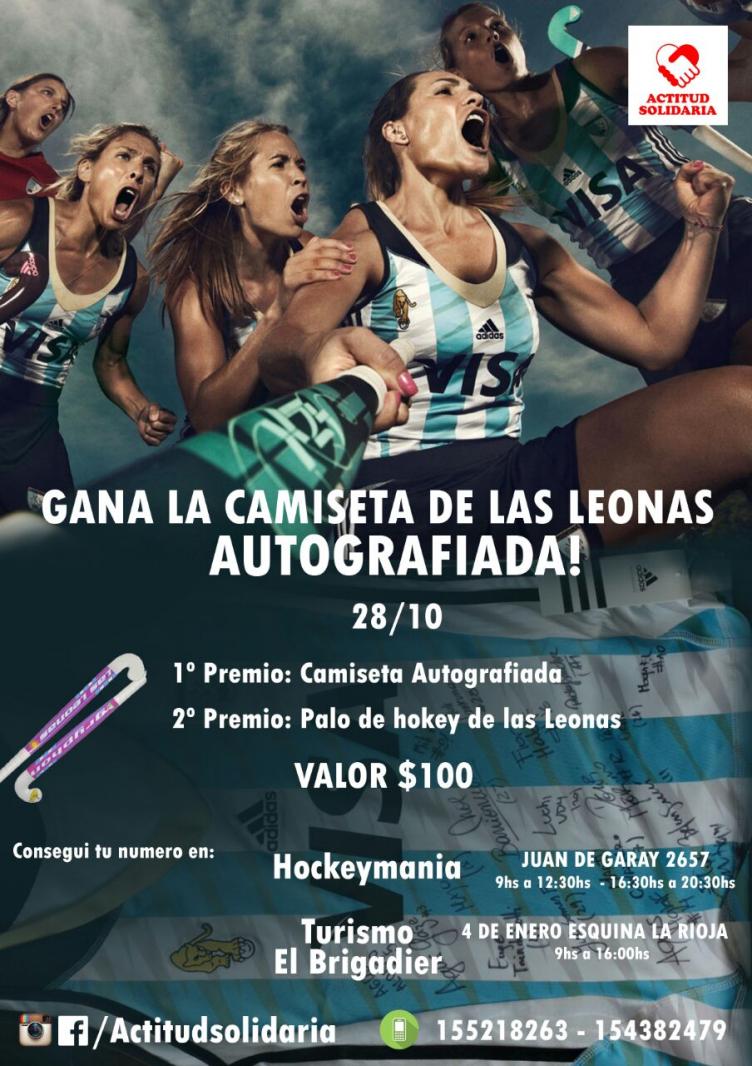 Gana la camiseta autografiada de las leonas
