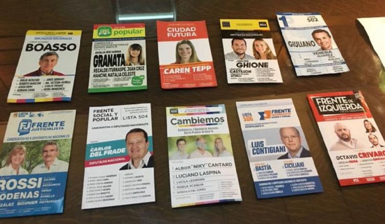 Oficializaron las 10 boletas de diputados nacionales para las generales de octubre