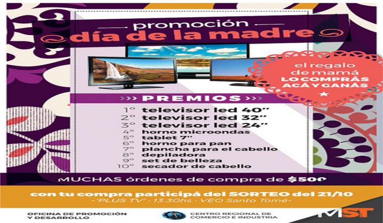 Promoción para incentivar el compre local por el Día de la Madre 