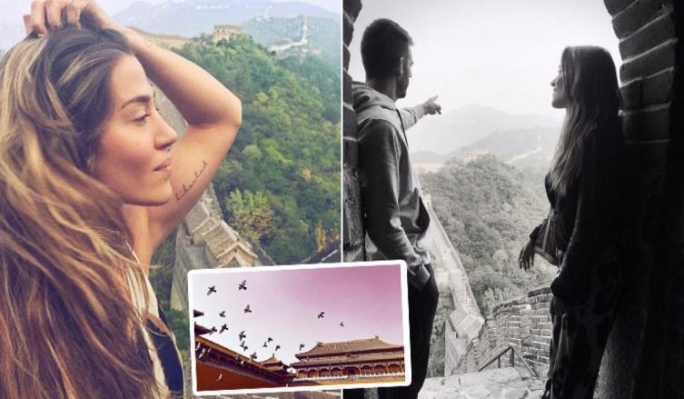 LA ROMÁNTICA ESTADÍA DE JIMENA BARÓN Y JUAN MARTÍN DEL POTRO EN CHINA