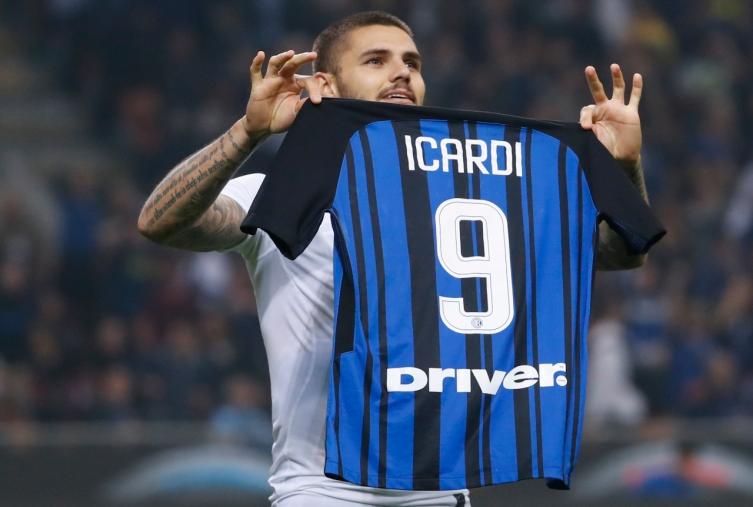ICARDI ANOTO DOS GOLES EN EL CLASICO DE MILAN