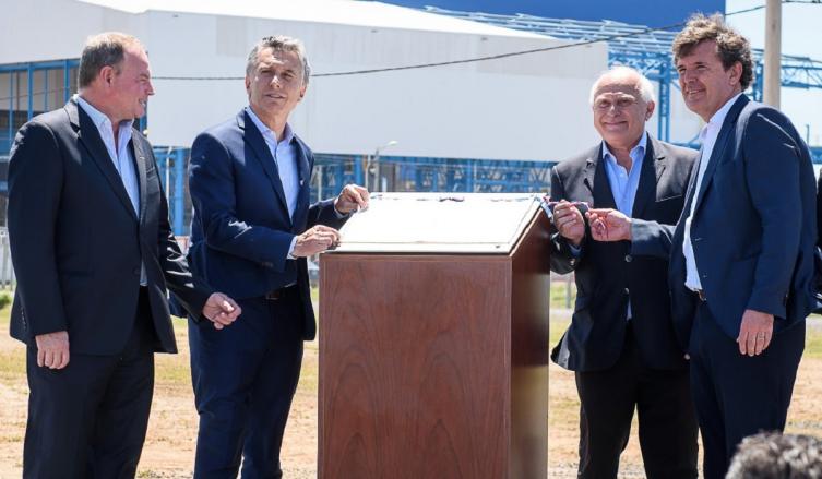 Lifschitz y Macri inauguraron la nueva acería de Gerdau  