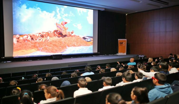 Los cortos de Aula Ciudad se proyectaron en el Auditorio Federal