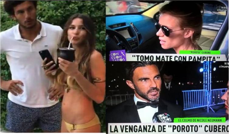 LA REACCIÓN DE NICOLE: CUBERO, PAMPITA Y PICO TOMANDO MATE JUNTOS